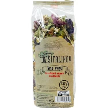 ŞİFALIKÖY KIŞ ÇAYI (KUDRET NARI KATKILI)125 GR *12