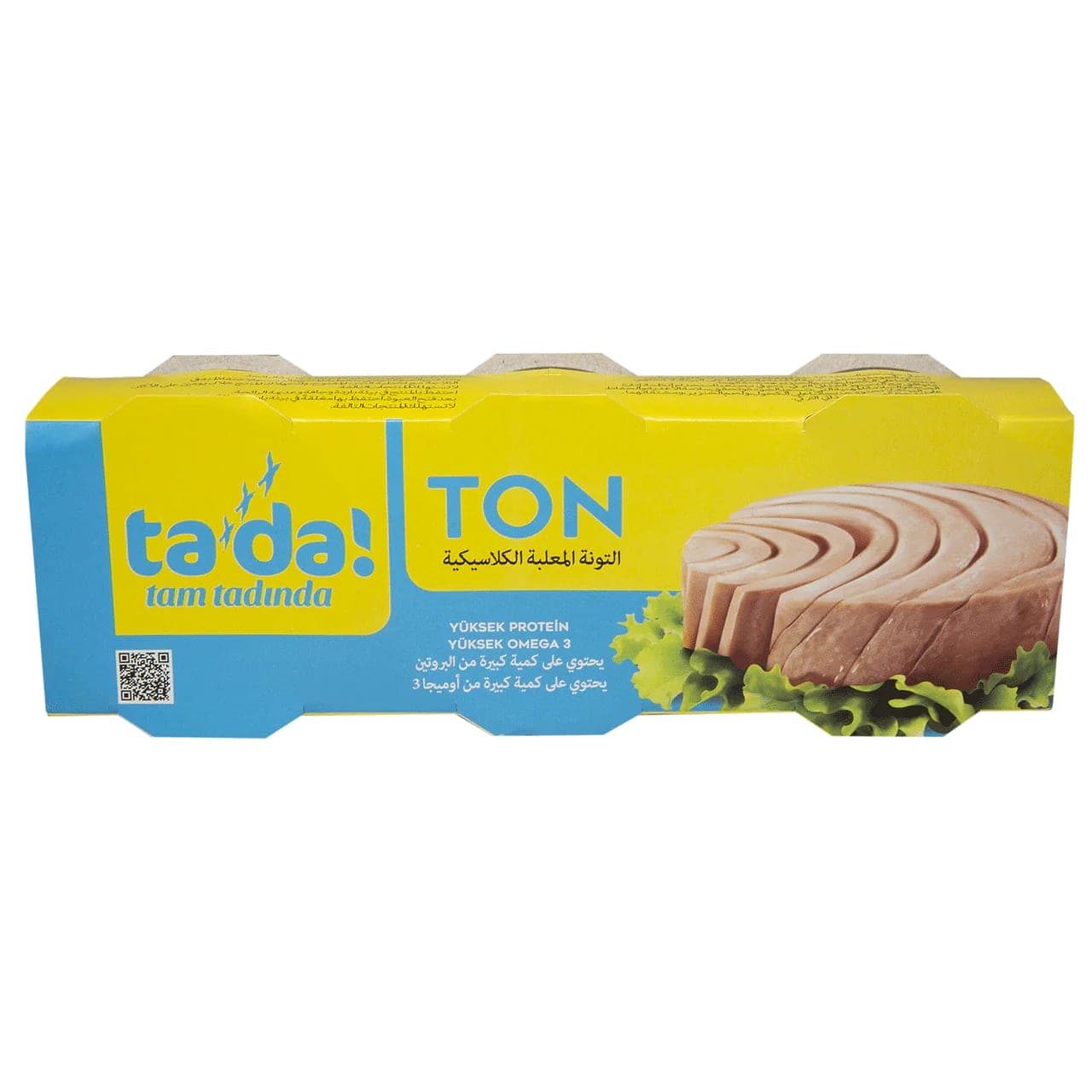 TADA AYÇİÇEK YAĞLI TON BALIĞI KONSERVE 3LÜ 80GR*16