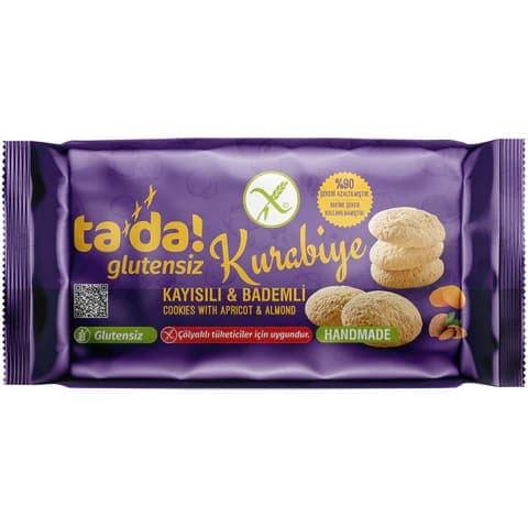 TADA KAYISILI BADEMLİ KURABİYE 75 GR*10