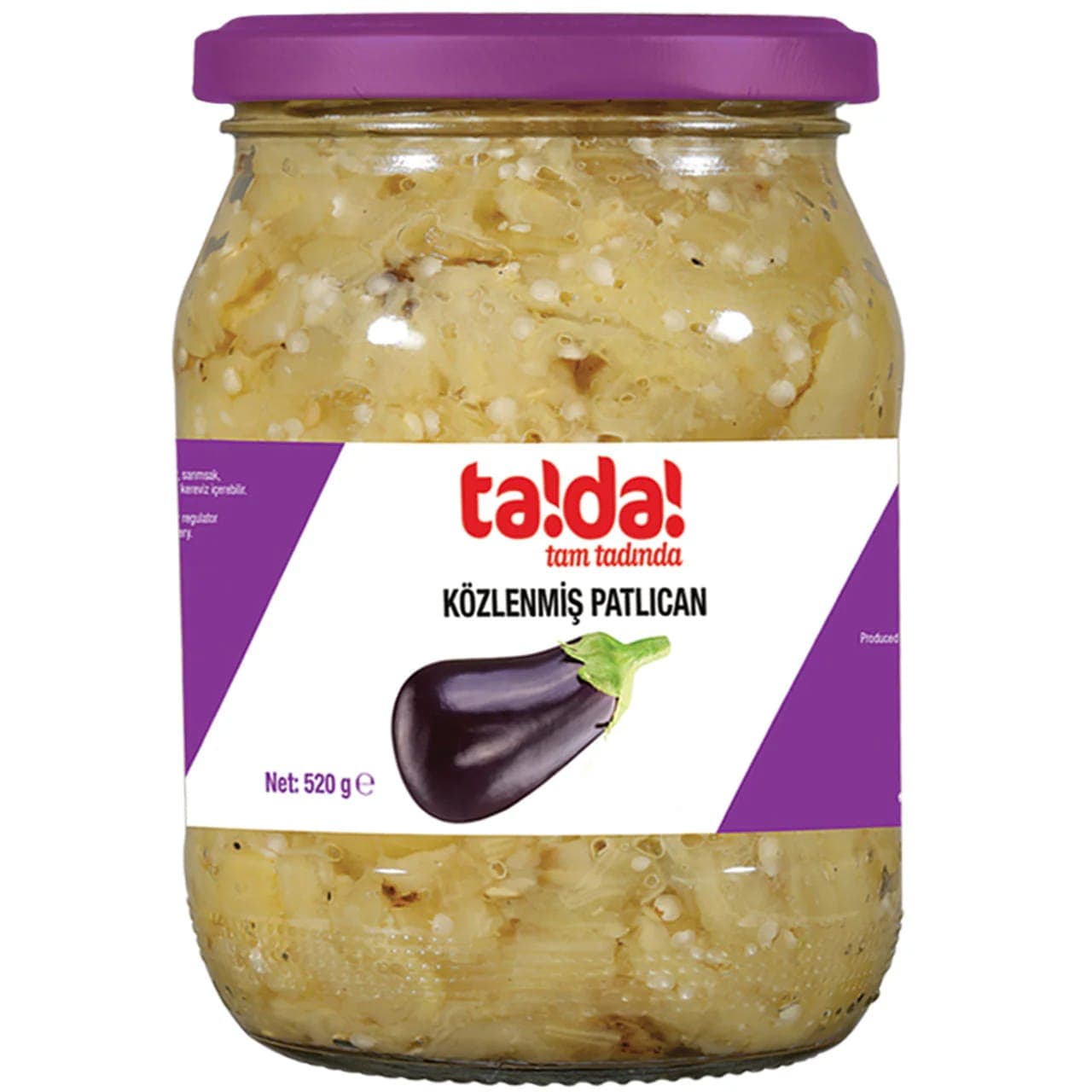 TADA KÖZLENMİŞ PATLICAN 520 GR*12