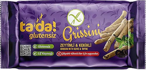 TADA ZEYTİNLİ KEKİKLİ GRİSSİNİ 75 GR*10