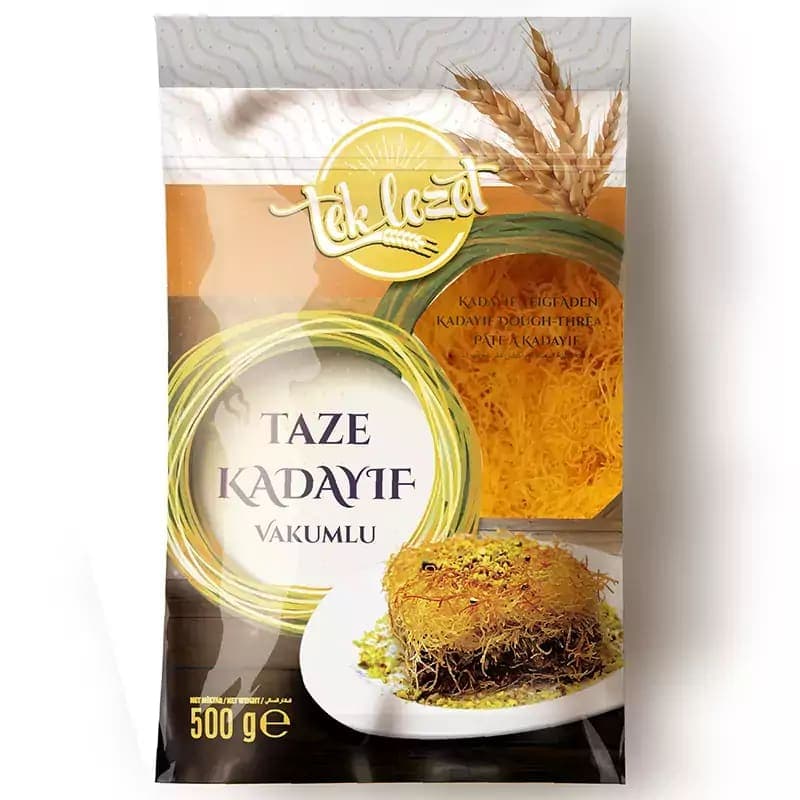 TEK LEZET TAZE KADAYIF VAKUMLU 500 GR*12