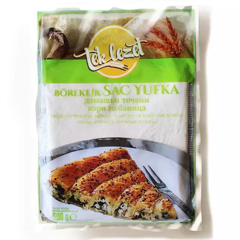 TEK LEZET BÖREKLİK SAC YUFKA 500 GR*14