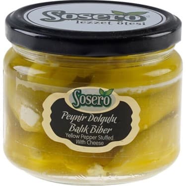 SOSERO PEYNIR DOLGULU BALIK BIBER 300CC KVNZ