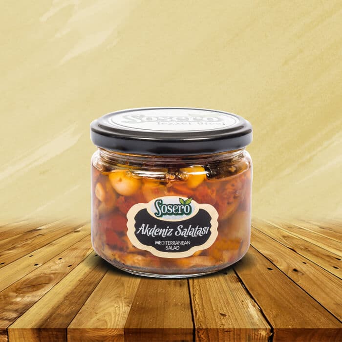 SOSERO AKDENIZ SALATASI 250GR VAK.TBK