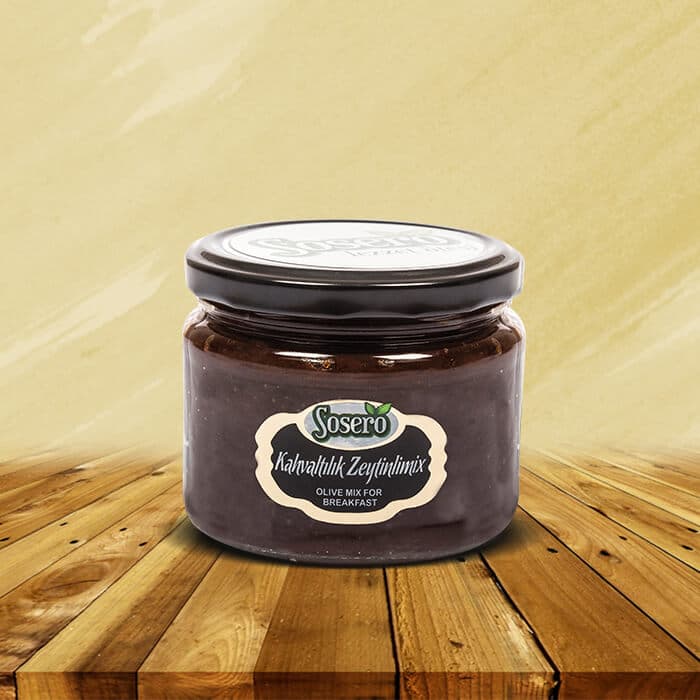 SOSERO KAHVALTILIK ZEYTINLIMIKS 300CC KVNZ