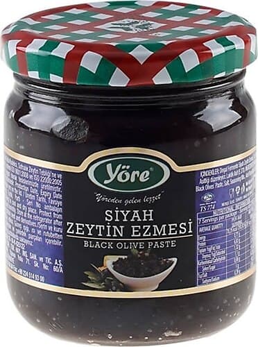 YORE SIYAH ZEYTIN EZMESI 210CC KVNZCAM17512