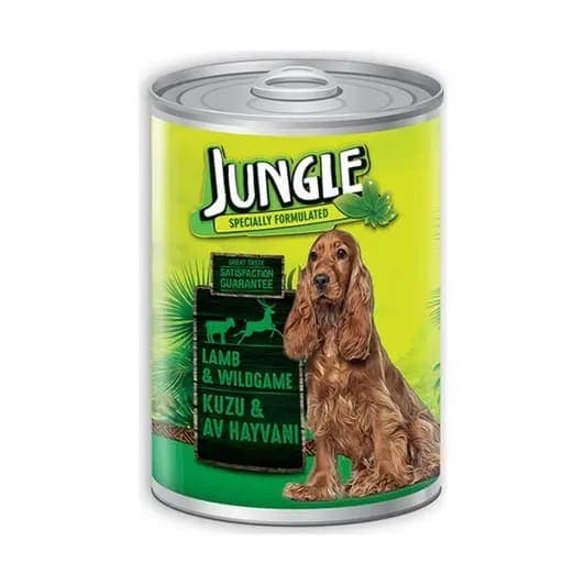 Jungle Köpek Konservesi 400 gr Kuzu Etli
