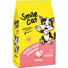 Smile Cat Yavru Kedi Kuzulu 1 kg Kuru Mama