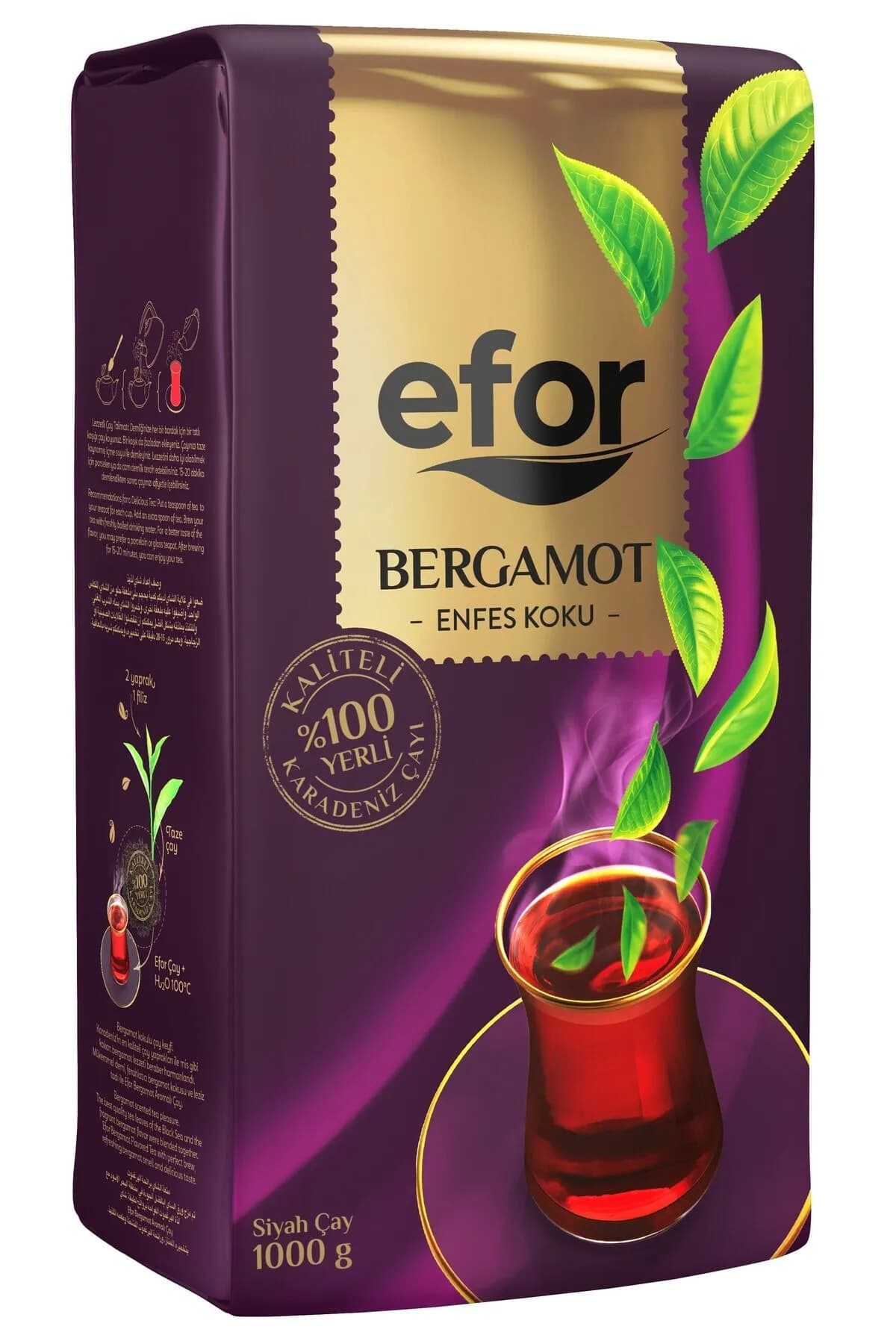 EFOR BERGAMOT AROMALI 1000GR