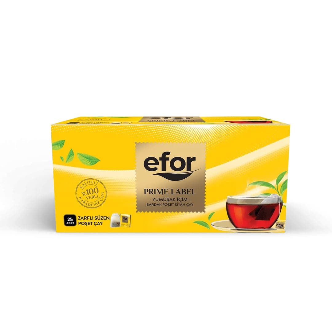 EFOR PRİME LABEL 25X2GR SÜZEN POŞET