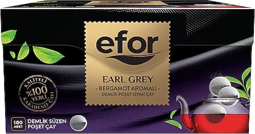 EFOR EARL GREY 100X3.2GR